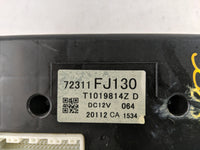 2012-2013 Subaru Impreza Climate Control Module Temperature AC/Heater Replacement P/N:72311FJ130 Fits Fits 2012 2013 OEM Use