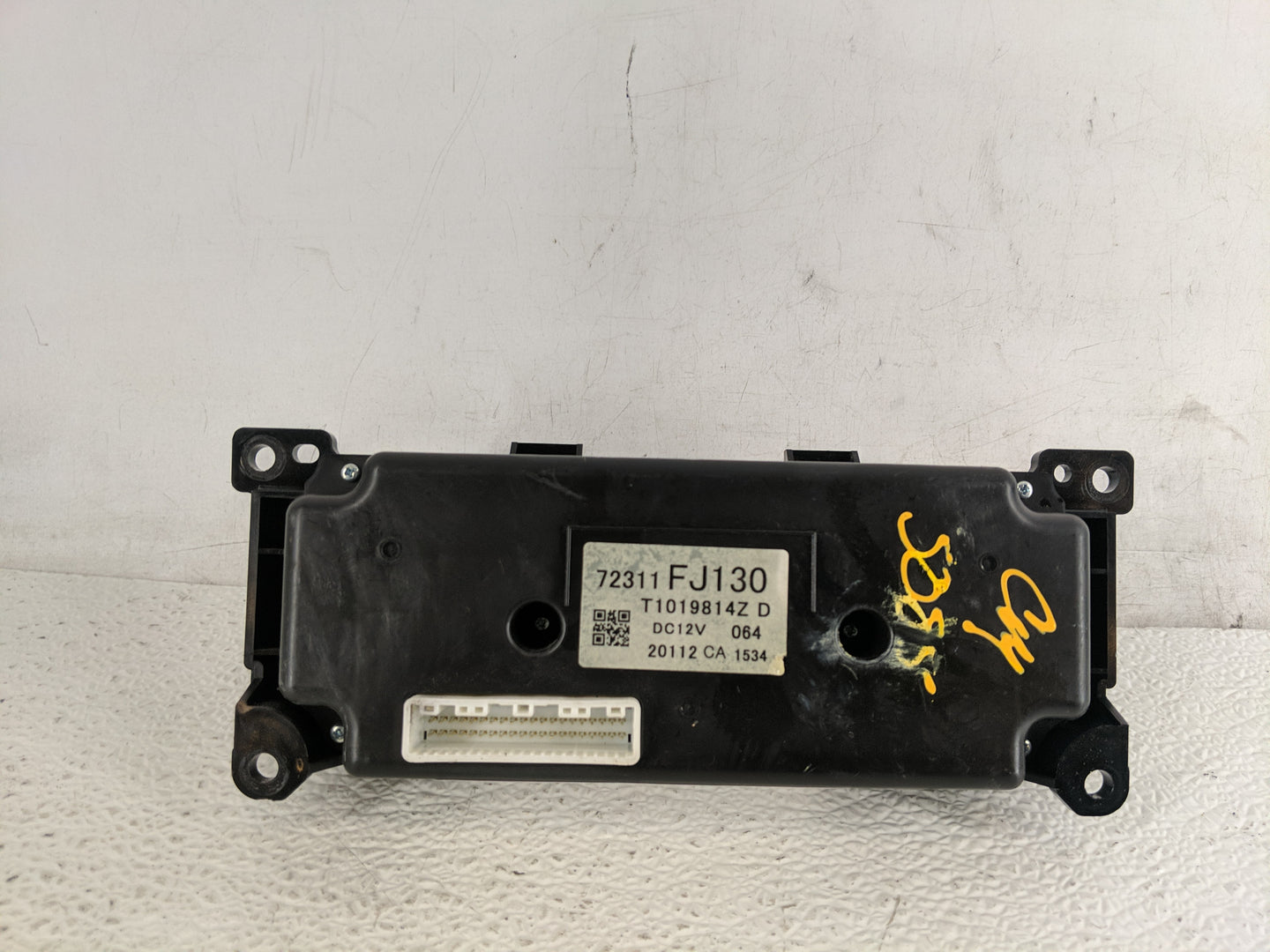 2012-2013 Subaru Impreza Climate Control Module Temperature AC/Heater Replacement P/N:72311FJ130 Fits Fits 2012 2013 OEM Use