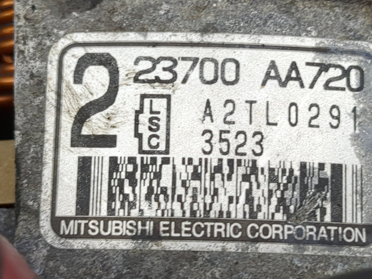 2012-2014 Subaru Impreza Alternator Replacement Generator Charging Assembly Engine OEM P/N:23700 AA720 Fits OEM Used Auto Pa