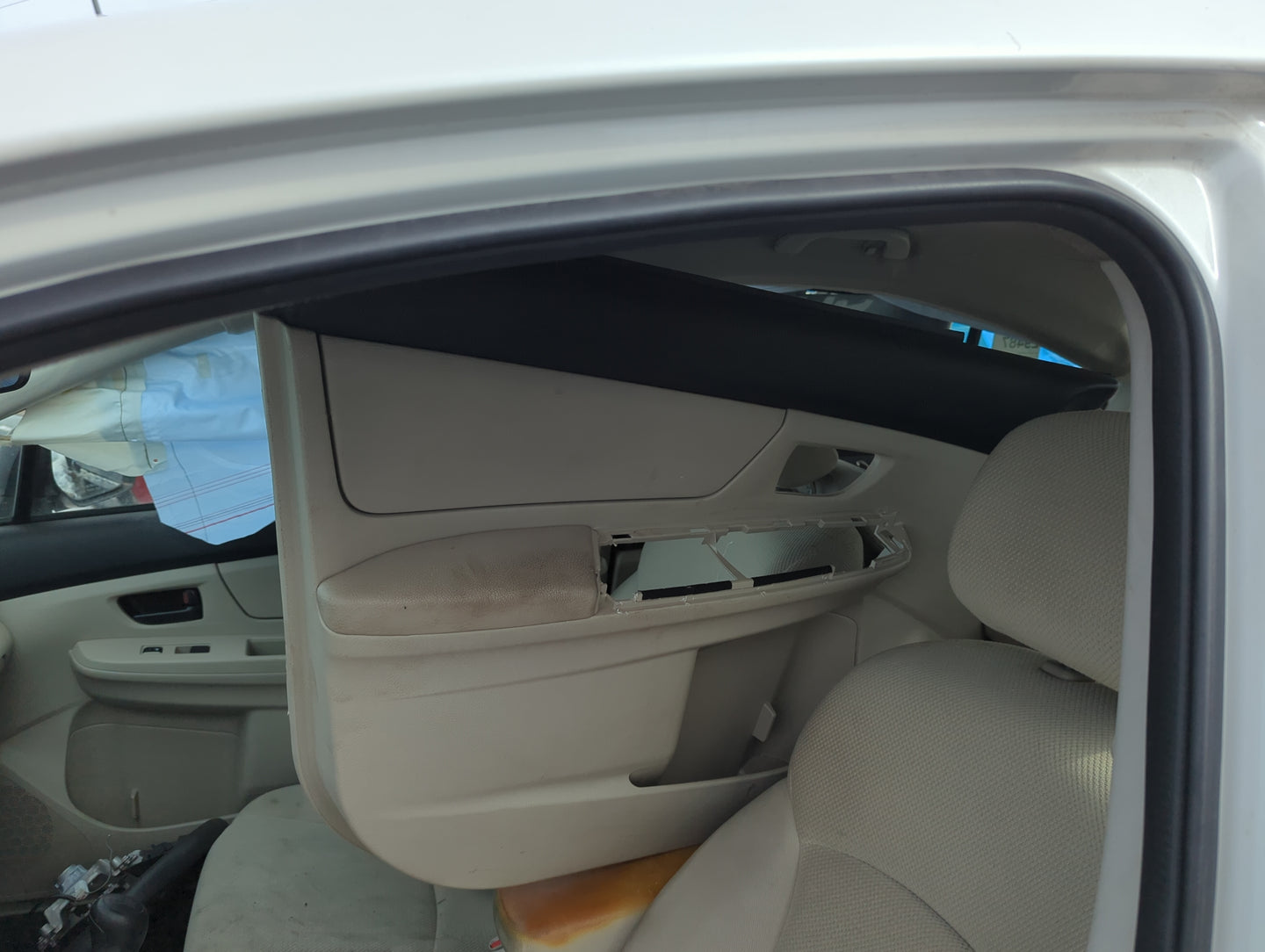 2013 Subaru Impreza Front Left Driver Interior Door Panel Trim - Oemusedautoparts1.com