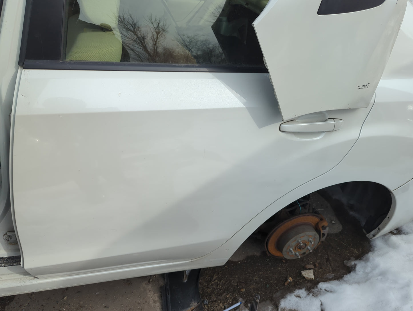 2012-2016 Subaru Impreza Driver Rear Door Oem 1256872 - Oemusedautoparts1.com