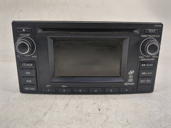 compare product 2012-2014 Subaru Impreza Radio AM FM Cd Player Receiver Replacement P/N:86201FJ630 Fits Fits 2012 2013 2014 OEM Used Auto Parts