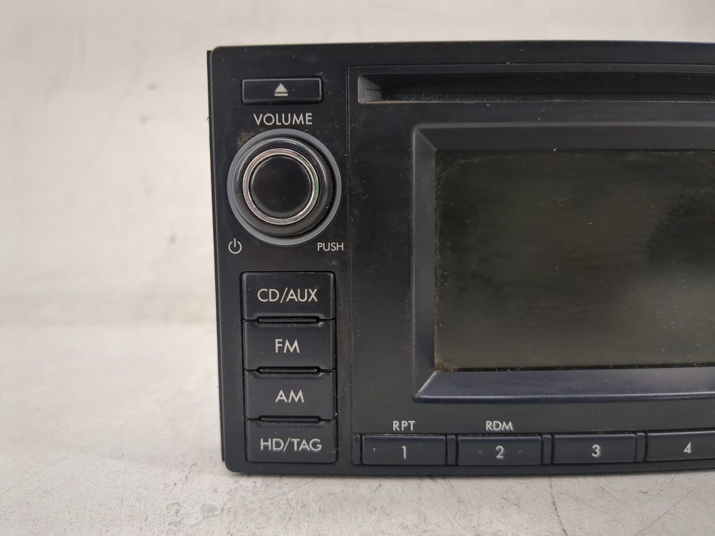 2012-2014 Subaru Impreza Radio AM FM Cd Player Receiver Replacement P/N:86201FJ630 Fits Fits 2012 2013 2014 OEM Used Auto Pa