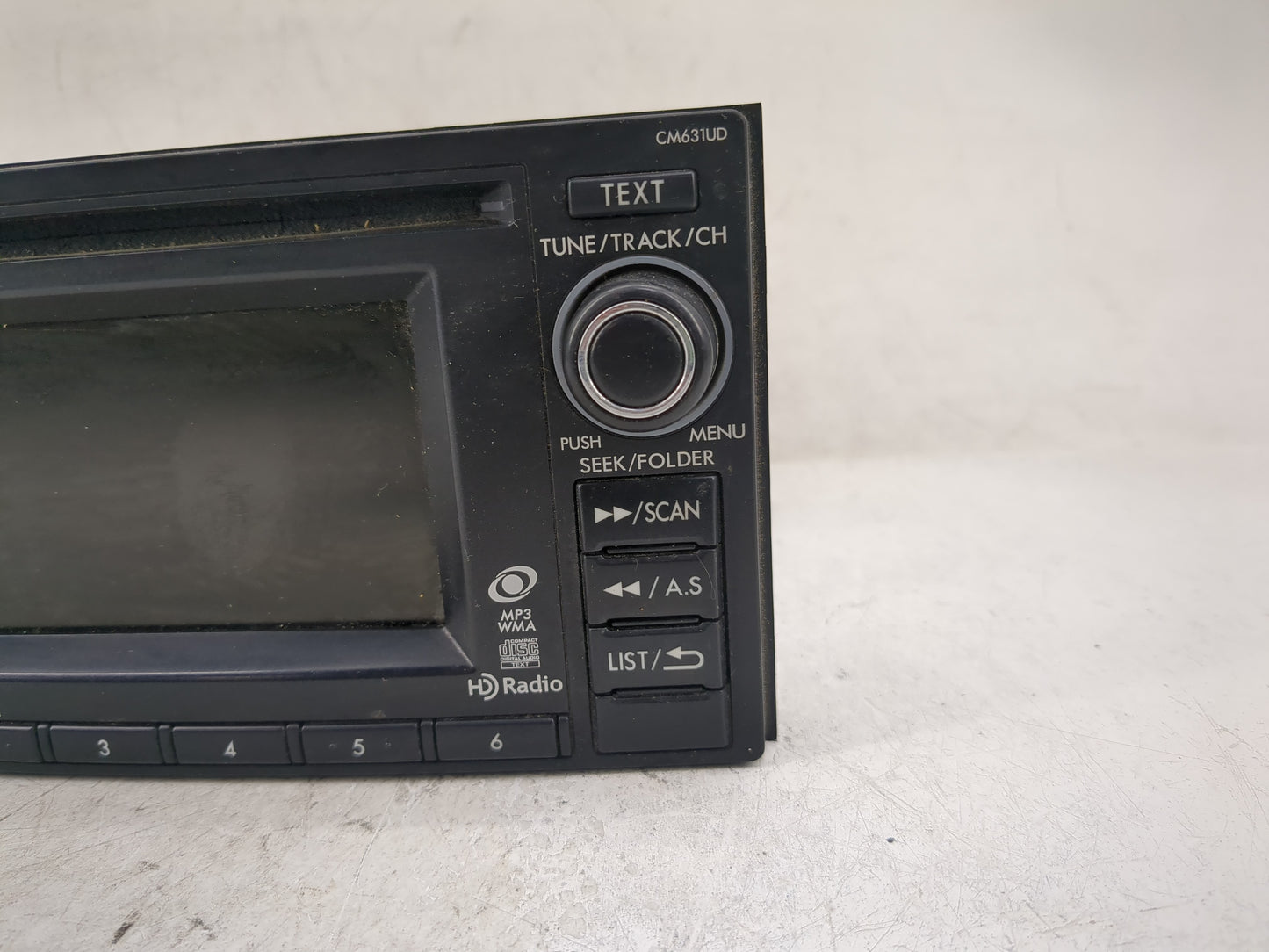 2012-2014 Subaru Impreza Radio AM FM Cd Player Receiver Replacement P/N:86201FJ630 Fits Fits 2012 2013 2014 OEM Used Auto Pa