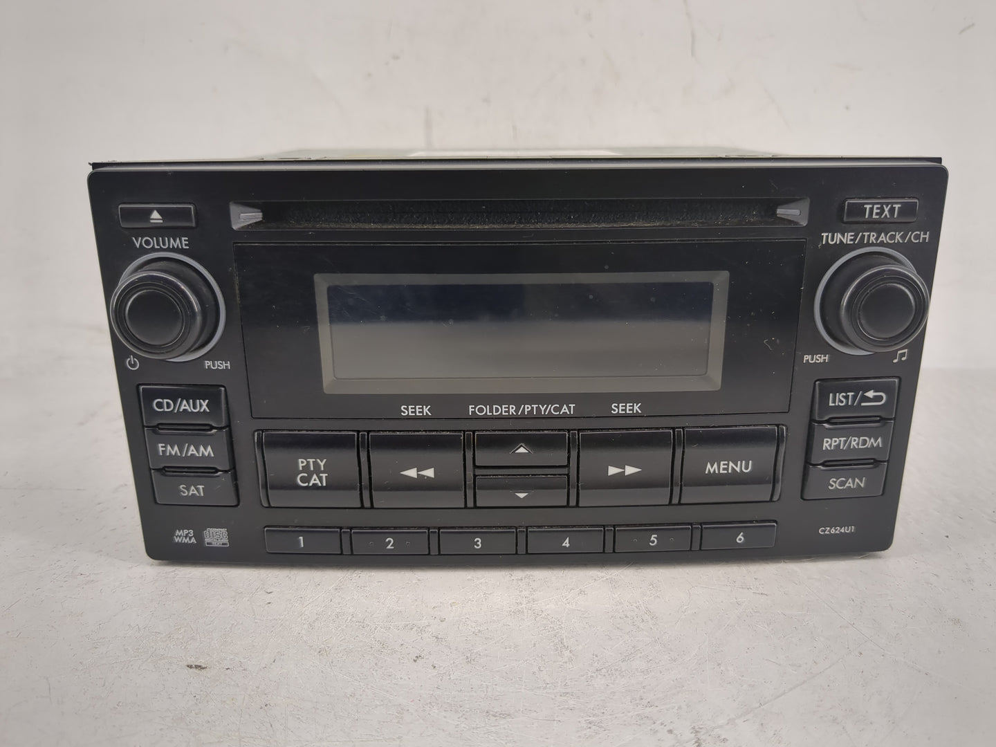 2011-2014 Subaru Impreza Radio AM FM Cd Player Receiver Replacement P/N:86201FG620 Fits Fits 2011 2012 2013 2014 OEM Used Au