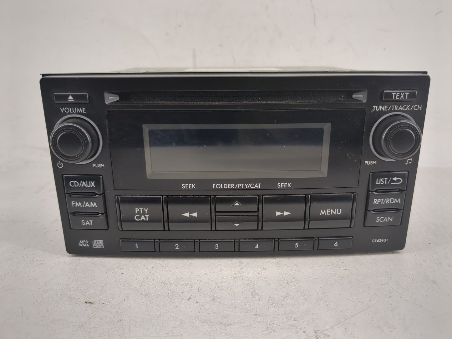 2011-2014 Subaru Impreza Radio AM FM Cd Player Receiver Replacement P/N:86201FG620 Fits Fits 2011 2012 2013 2014 OEM Used Au