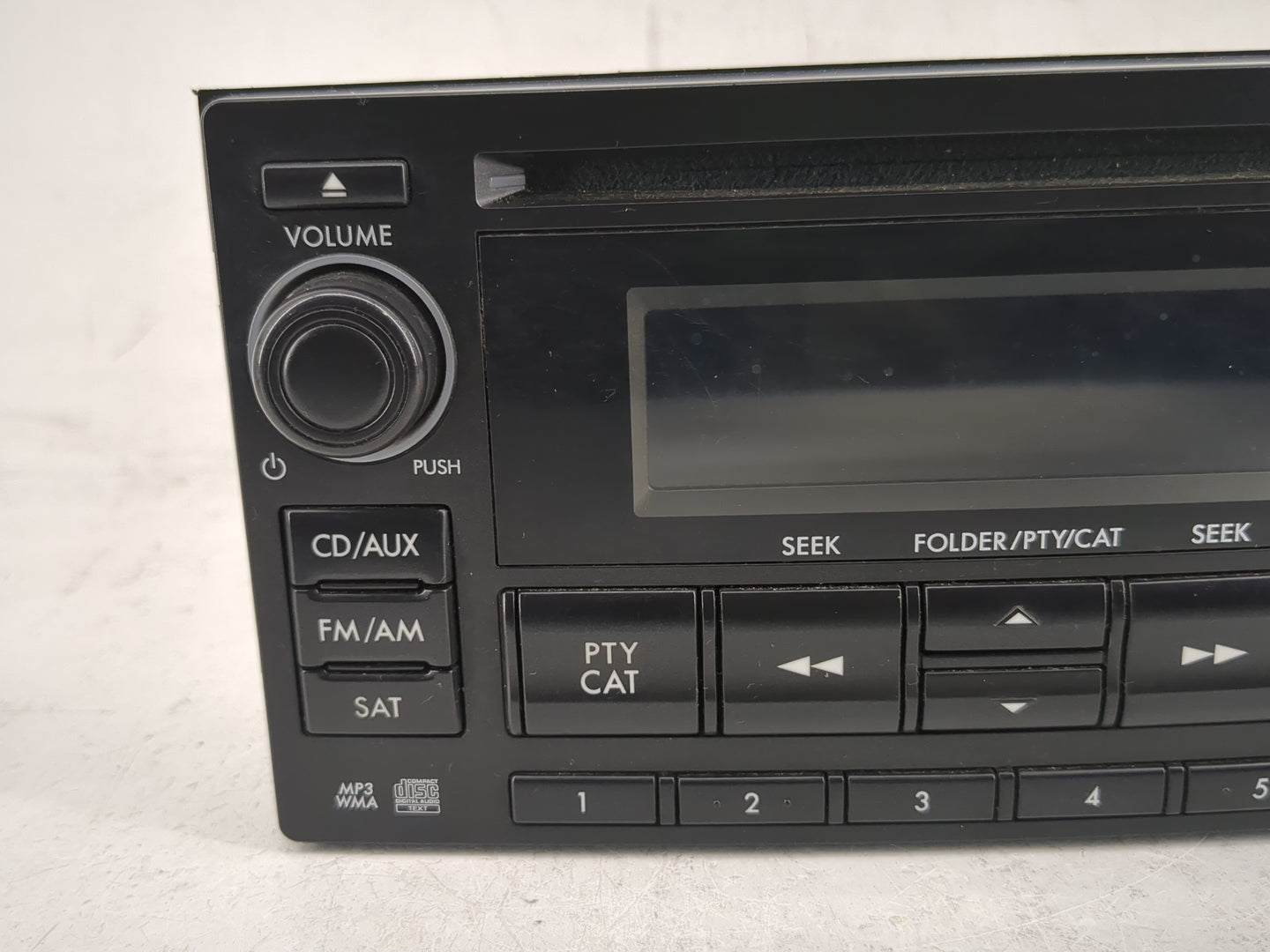 2011-2014 Subaru Impreza Radio AM FM Cd Player Receiver Replacement P/N:86201FG620 Fits Fits 2011 2012 2013 2014 OEM Used Au