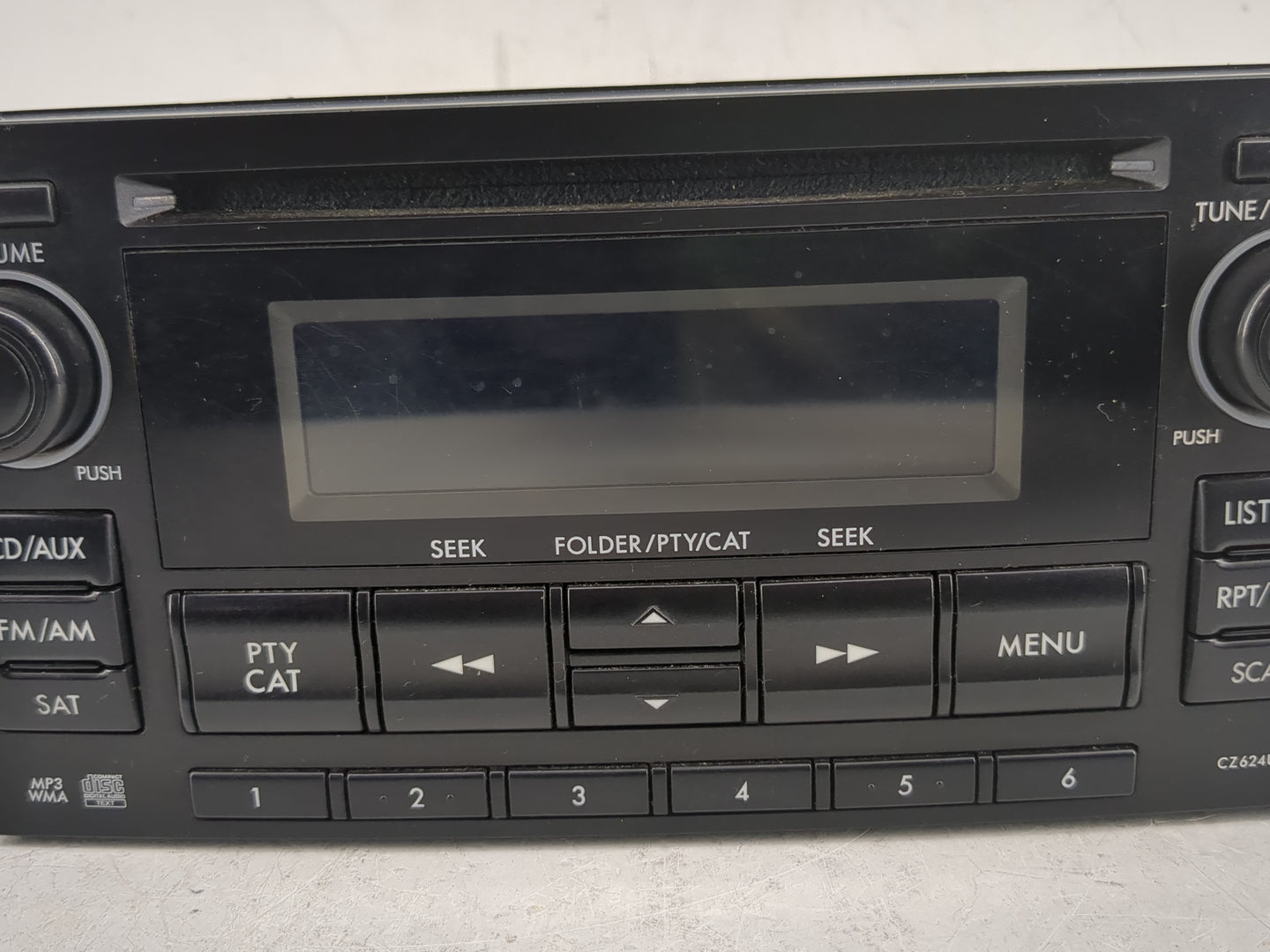 2011-2014 Subaru Impreza Radio AM FM Cd Player Receiver Replacement P/N:86201FG620 Fits Fits 2011 2012 2013 2014 OEM Used Au
