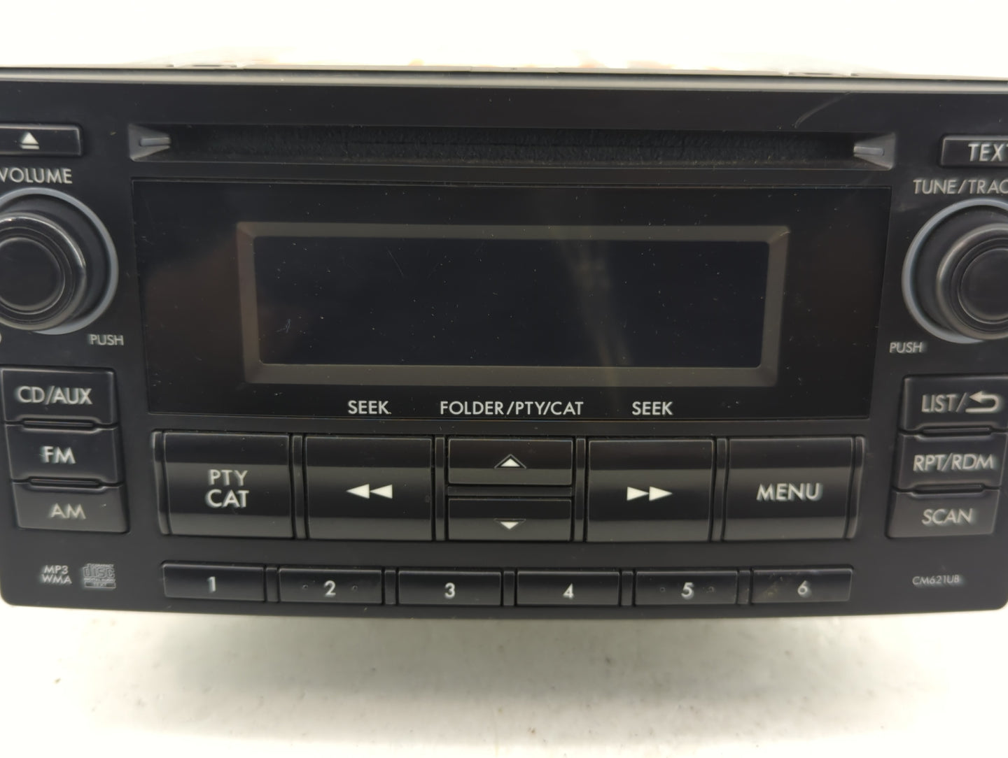 2012-2014 Subaru Impreza Radio AM FM Cd Player Receiver Replacement P/N:86201FJ620 Fits Fits 2012 2013 2014 OEM Used Auto Pa