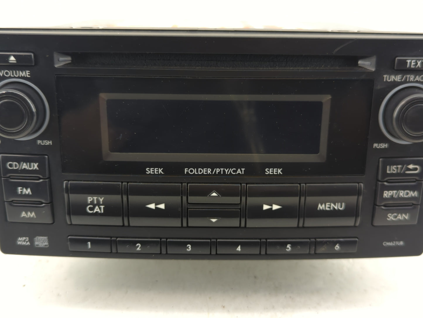 2012-2014 Subaru Impreza Radio AM FM Cd Player Receiver Replacement P/N:86201FJ620 Fits Fits 2012 2013 2014 OEM Used Auto Pa