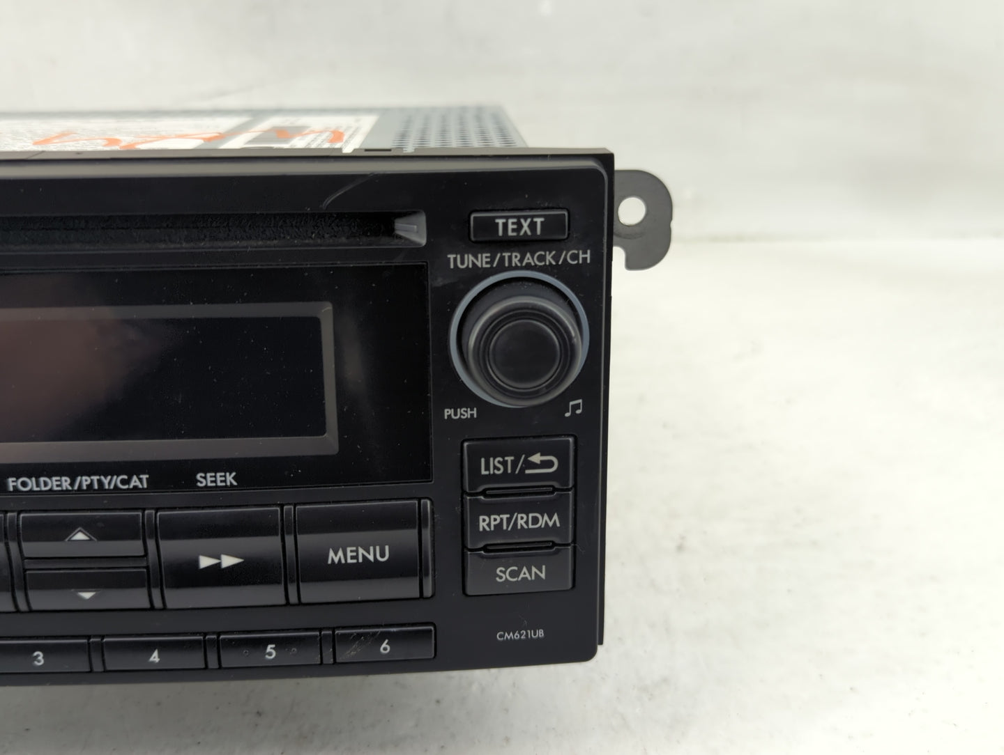 2012-2014 Subaru Impreza Radio AM FM Cd Player Receiver Replacement P/N:86201FJ620 Fits Fits 2012 2013 2014 OEM Used Auto Pa