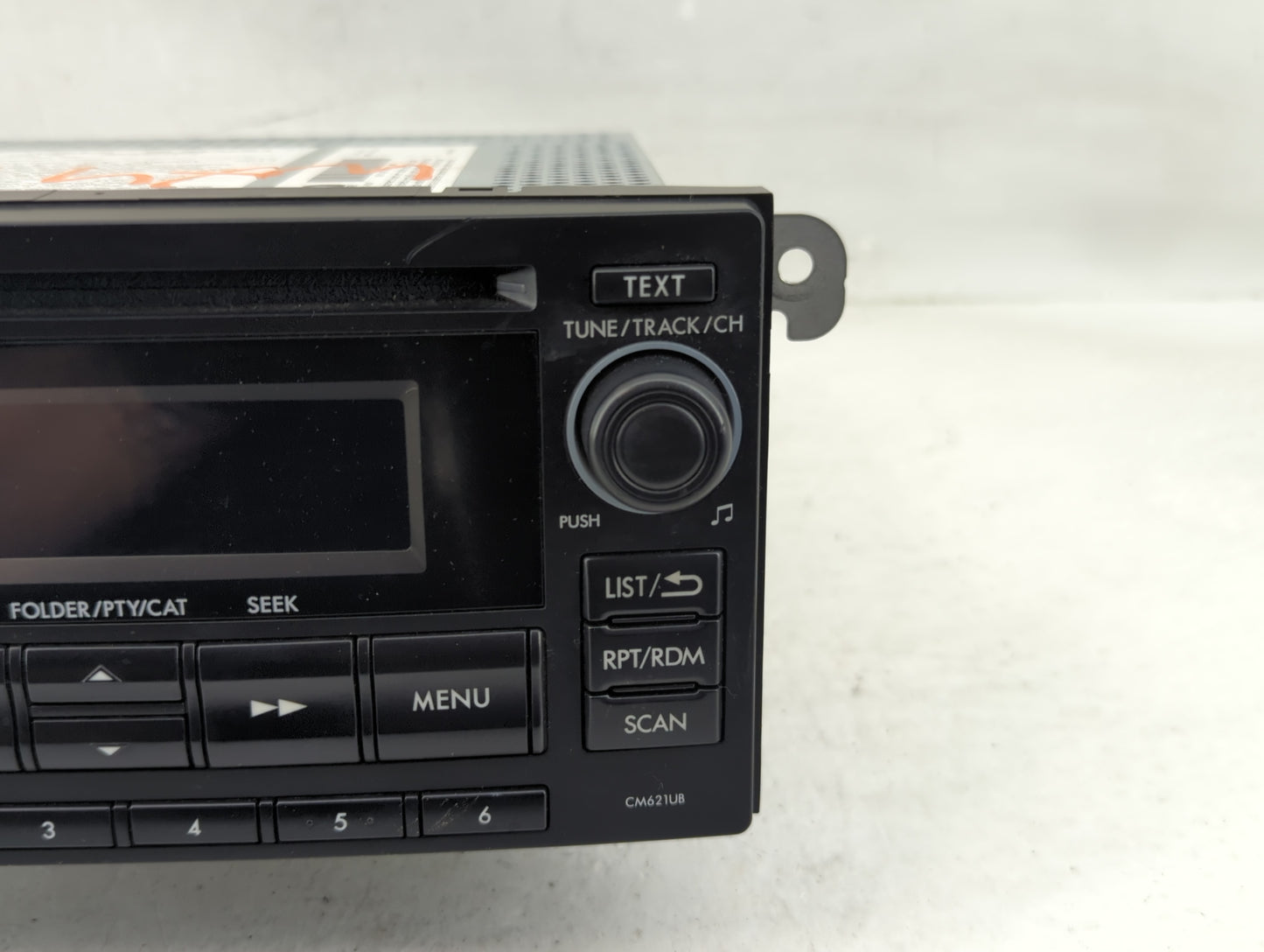 2012-2014 Subaru Impreza Radio AM FM Cd Player Receiver Replacement P/N:86201FJ620 Fits Fits 2012 2013 2014 OEM Used Auto Pa