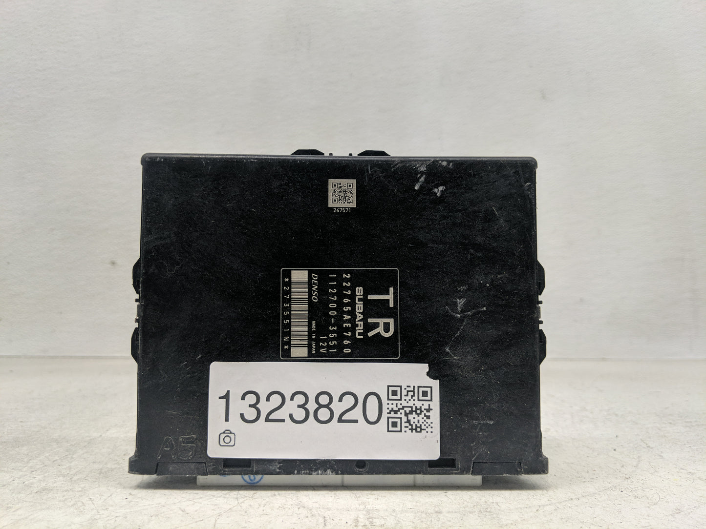 2013 Subaru Impreza PCM Engine Control Computer ECU ECM PCU OEM P/N:112700-3551 22765AE760, 22765AE761 Fits OEM Used Auto Pa