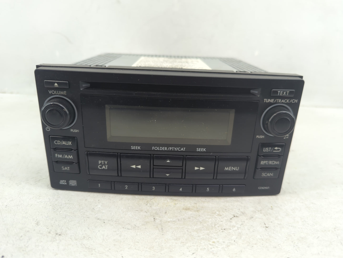 2011-2014 Subaru Impreza Radio AM FM Cd Player Receiver Replacement P/N:86201FG620 Fits Fits 2011 2012 2013 2014 OEM Used Au