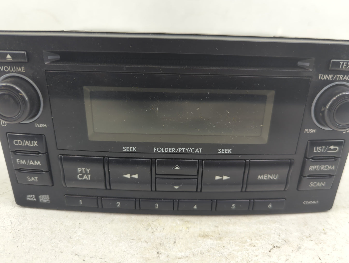 2011-2014 Subaru Impreza Radio AM FM Cd Player Receiver Replacement P/N:86201FG620 Fits Fits 2011 2012 2013 2014 OEM Used Au