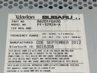 2011-2014 Subaru Impreza Radio AM FM Cd Player Receiver Replacement P/N:86201FG620 Fits Fits 2011 2012 2013 2014 OEM Used Au