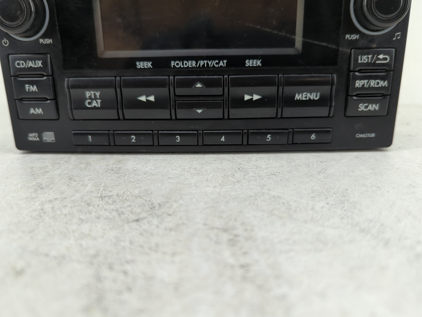 2012-2014 Subaru Impreza Radio AM FM Cd Player Receiver Replacement P/N:86201FJ620 Fits Fits 2012 2013 2014 OEM Used Auto Pa