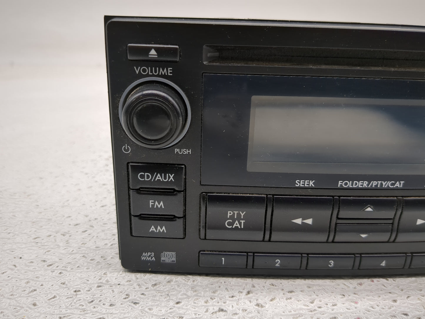 2012-2014 Subaru Impreza Radio AM FM Cd Player Receiver Replacement P/N:86201FJ620 Fits Fits 2012 2013 2014 OEM Used Auto Pa