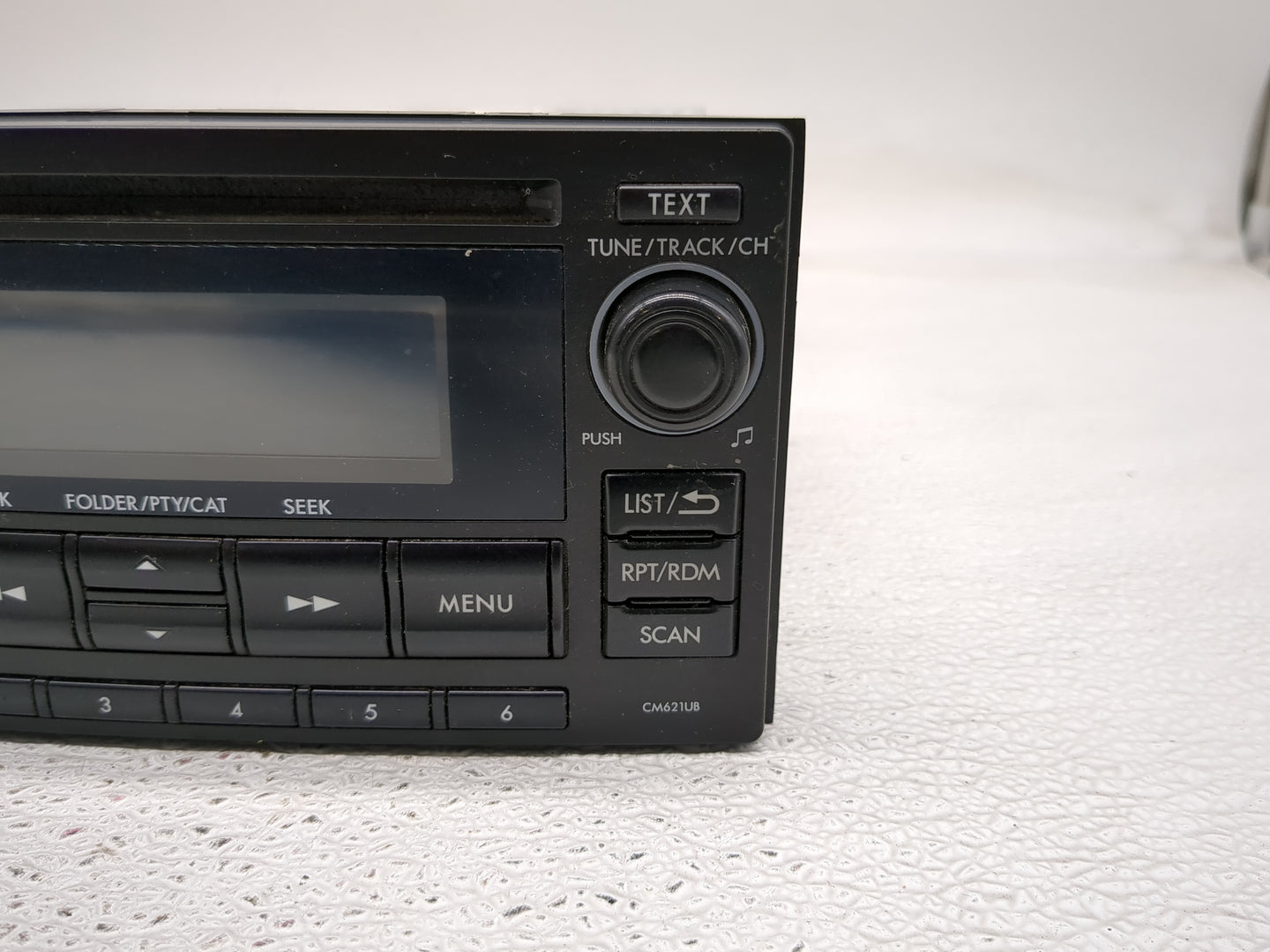 2012-2014 Subaru Impreza Radio AM FM Cd Player Receiver Replacement P/N:86201FJ620 Fits Fits 2012 2013 2014 OEM Used Auto Pa