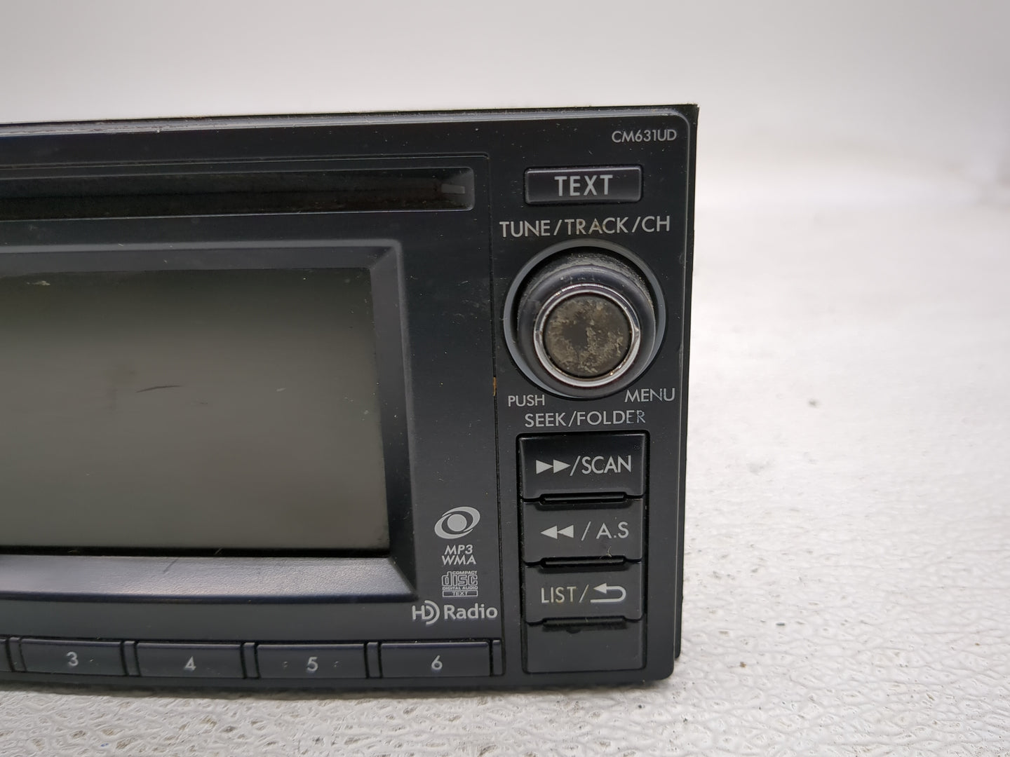 2012-2014 Subaru Impreza Radio AM FM Cd Player Receiver Replacement P/N:86201FJ630 Fits Fits 2012 2013 2014 OEM Used Auto Pa