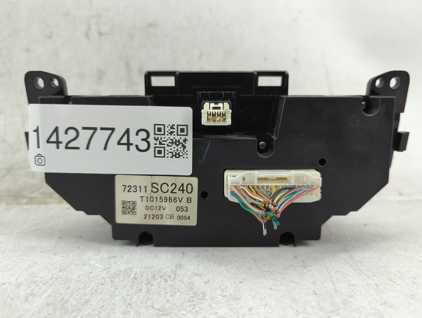 2011-2014 Subaru Impreza Climate Control Module Temperature AC/Heater Replacement P/N:72311SC240 Fits Fits 2011 2012 2013 20