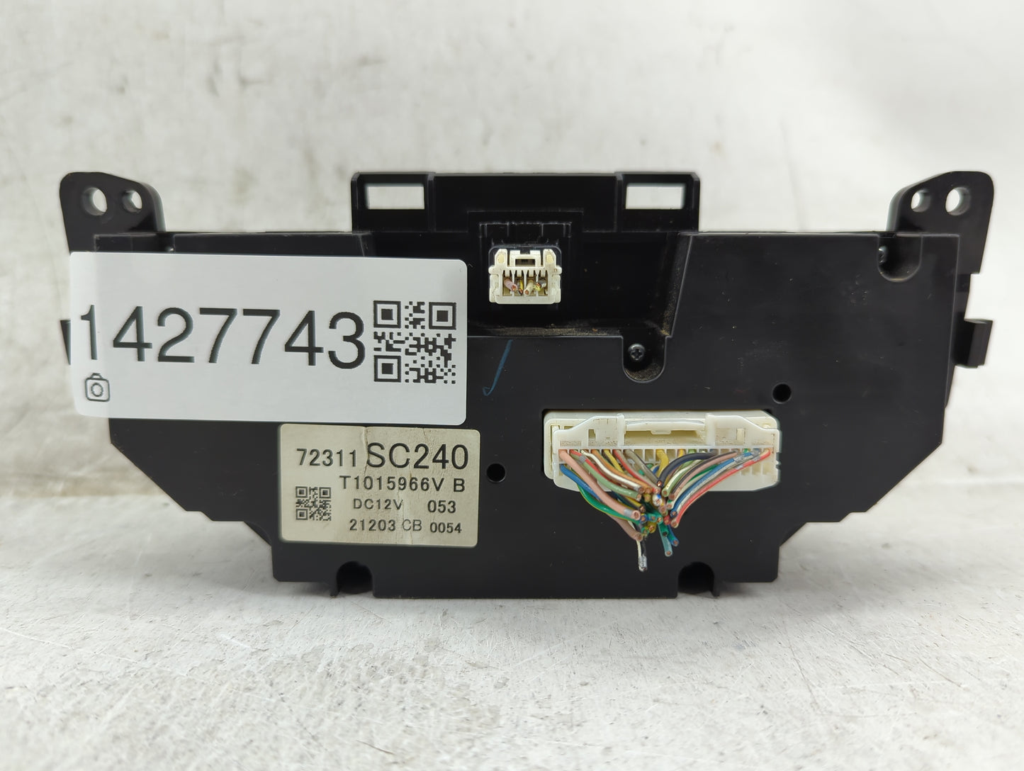 2011-2014 Subaru Impreza Climate Control Module Temperature AC/Heater Replacement P/N:72311SC240 Fits Fits 2011 2012 2013 20