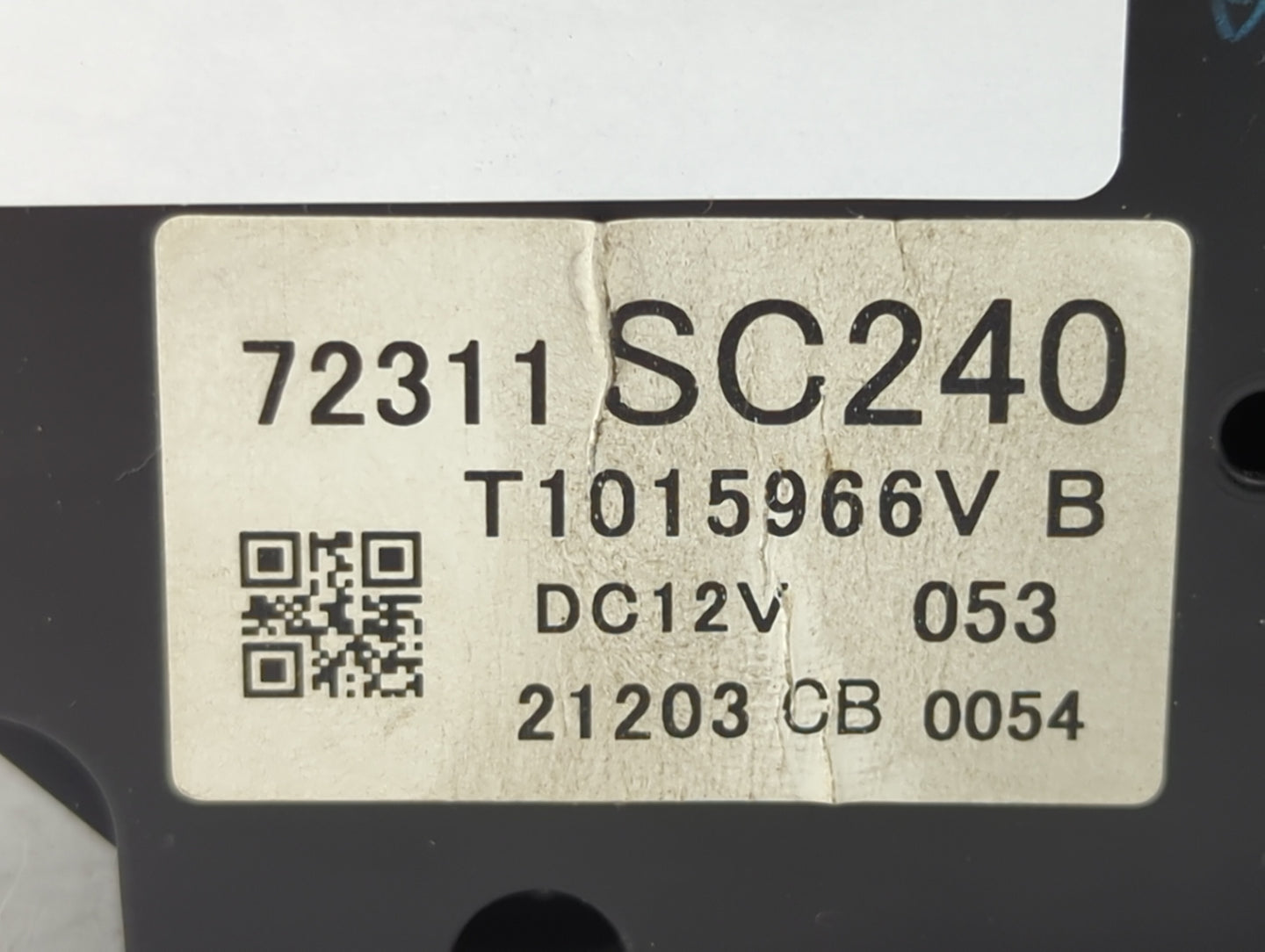 2011-2014 Subaru Impreza Climate Control Module Temperature AC/Heater Replacement P/N:72311SC240 Fits Fits 2011 2012 2013 20