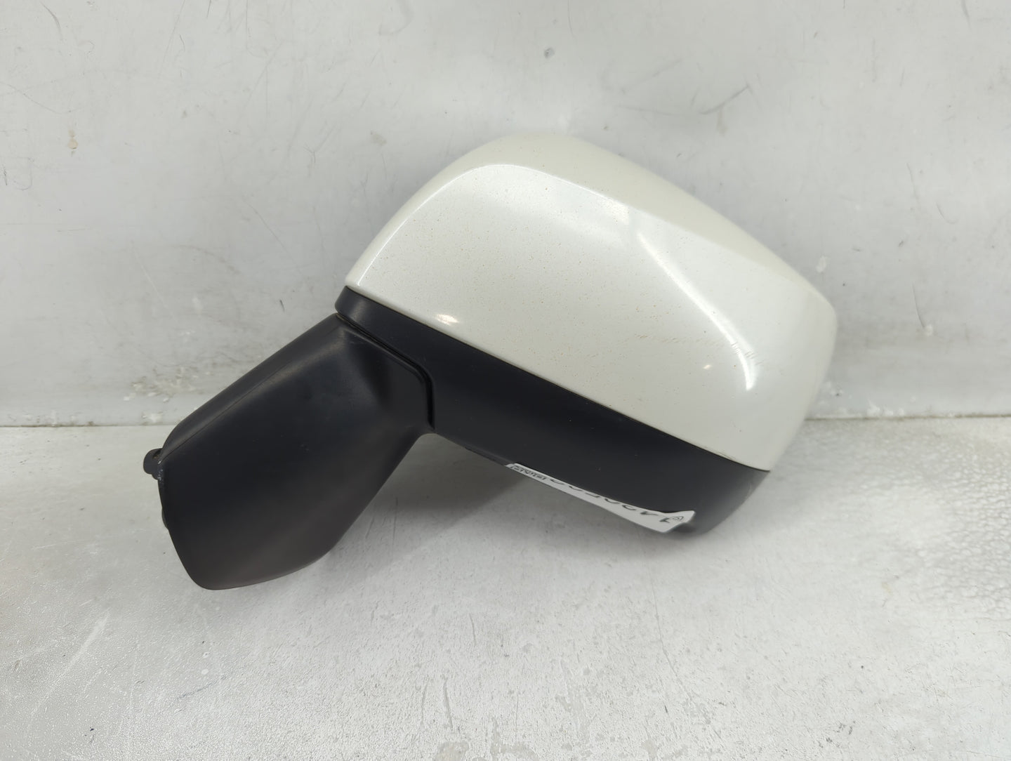 2013 Subaru Impreza Driver Left Side View Manual Door Mirror White - Oemusedautoparts1.com