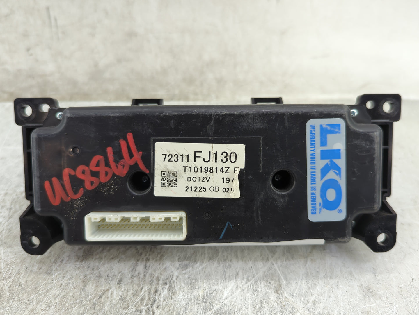 2012-2013 Subaru Impreza Climate Control Module Temperature AC/Heater Replacement P/N:72311FJ130 T1019814Z Fits Fits 2012 20