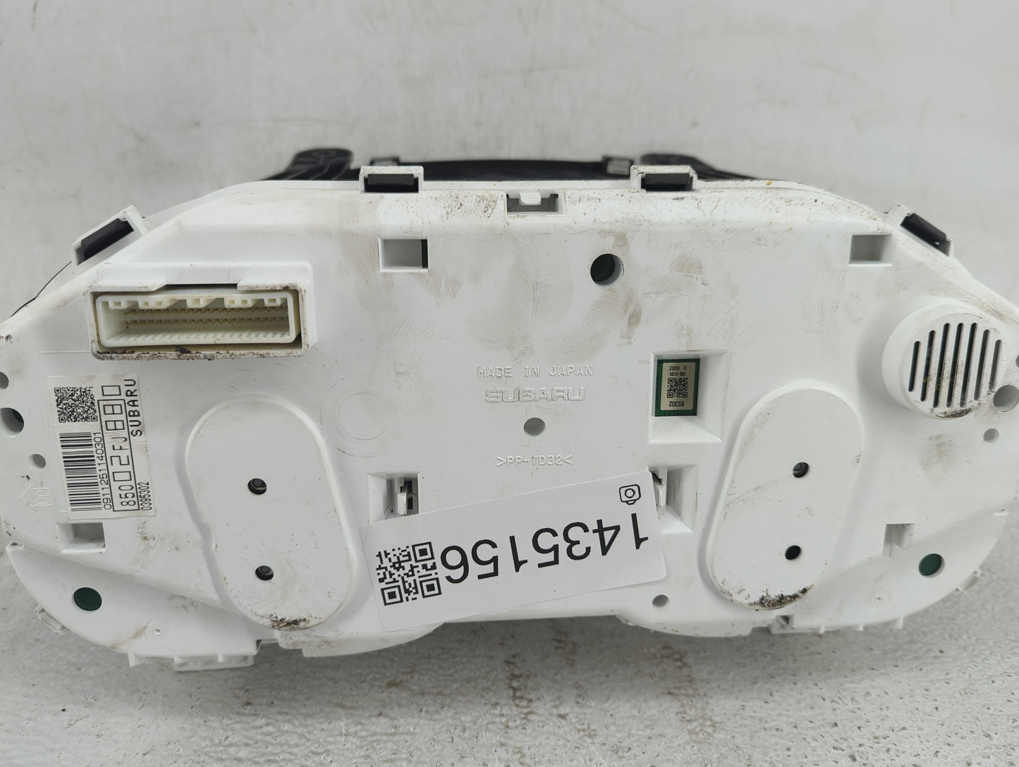 2013 Subaru Impreza Instrument Cluster Speedometer Gauges P/N:85002FJ880 0395302, 0911251140301 Fits OEM Used Auto Parts - O