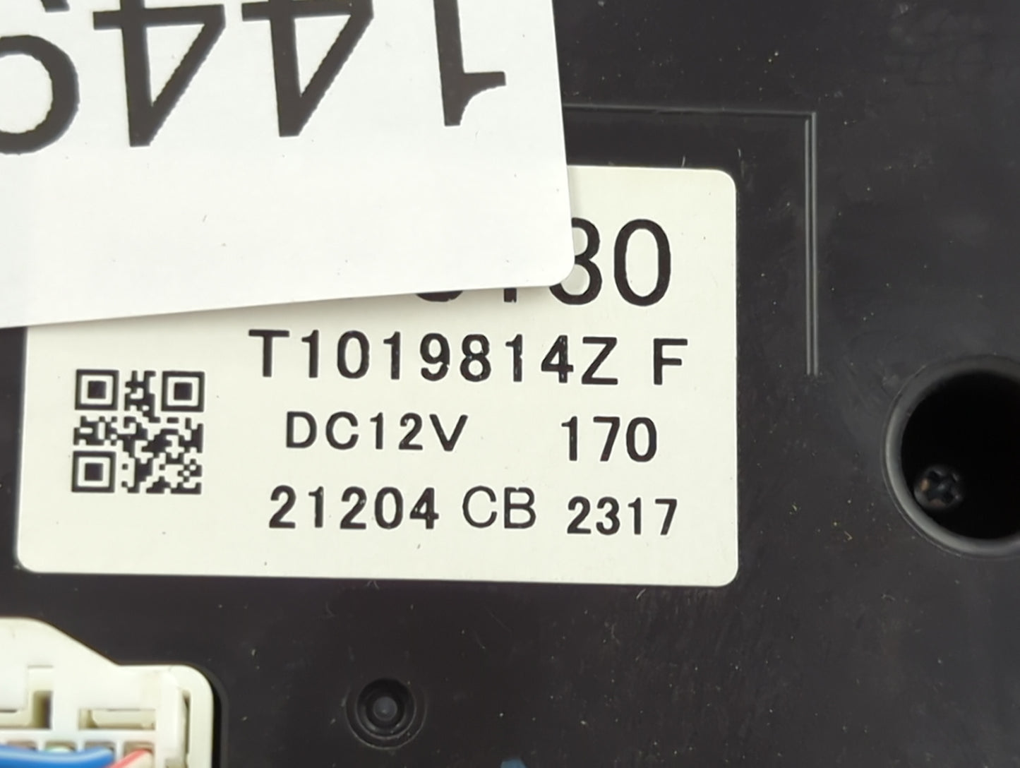 2013 Subaru Impreza Climate Control Module Temperature AC/Heater Replacement P/N:T1019814Z Fits OEM Used Auto Parts - Oemuse