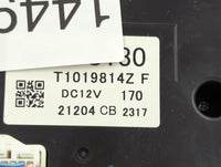 2013 Subaru Impreza Climate Control Module Temperature AC/Heater Replacement P/N:T1019814Z Fits OEM Used Auto Parts - Oemuse