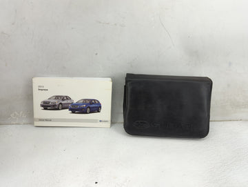 2013 Subaru Impreza Owners Manual Book Guide P/N:A1140BE-A OEM Used Auto Parts - Oemusedautoparts1.com