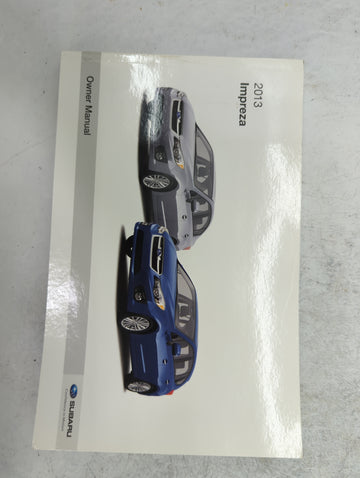 2013 Subaru Impreza Owners Manual Book Guide P/N:A1140BE-A MSA5M1313A OEM Used Auto Parts - Oemusedautoparts1.com