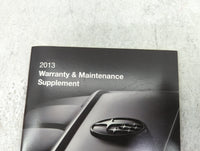 2013 Subaru Impreza Owners Manual Book Guide P/N:A1140BE-A MSA5M1313A OEM Used Auto Parts - Oemusedautoparts1.com