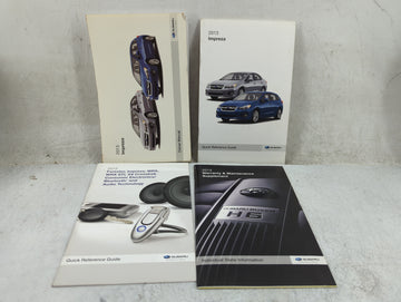2013 Subaru Impreza Owners Manual Book Guide P/N:A1140BE-A MSA5M1313A OEM Used Auto Parts - Oemusedautoparts1.com