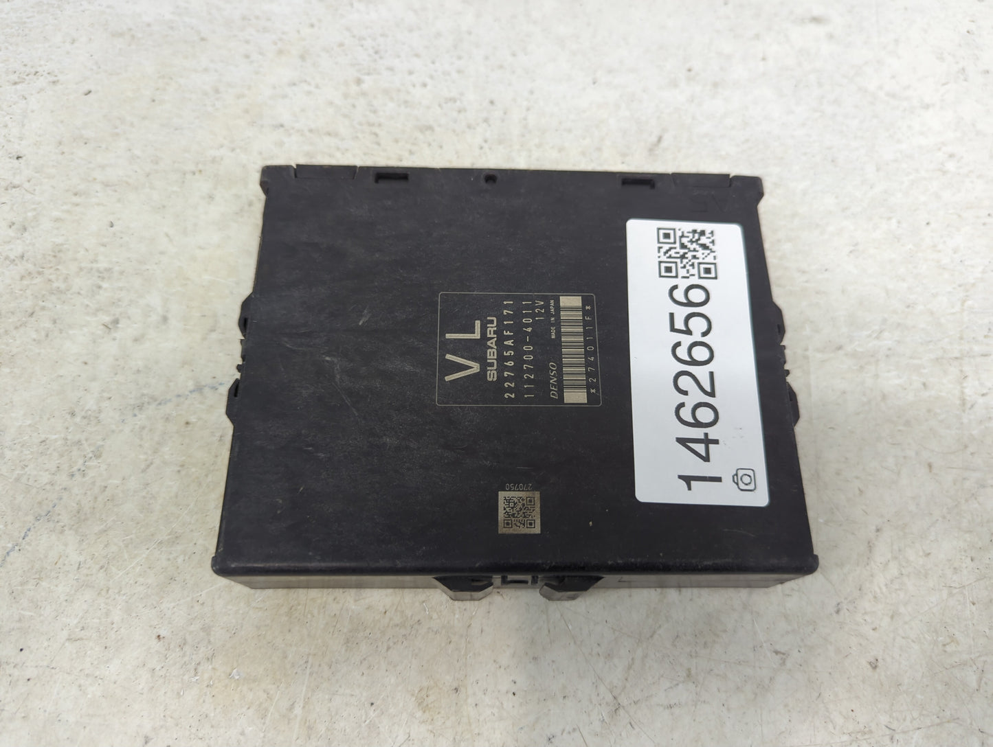 2013 Subaru Impreza PCM Engine Control Computer ECU ECM PCU OEM P/N:22765AF171 112700-4011 Fits OEM Used Auto Parts - Oemuse