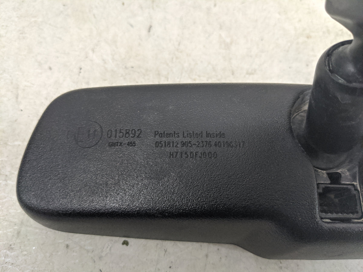 2012-2016 Subaru Impreza Interior Rear View Mirror Replacement OEM P/N:015892 GNTX-455 Fits OEM Used Auto Parts - Oemusedaut