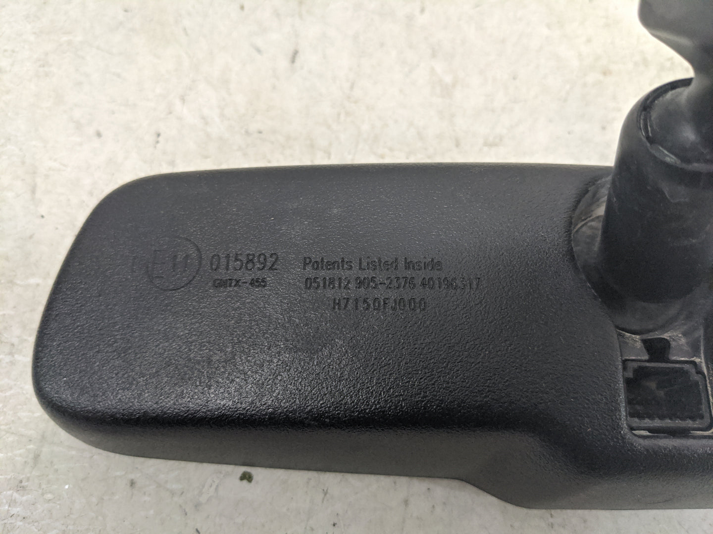 2012-2016 Subaru Impreza Interior Rear View Mirror Replacement OEM P/N:015892 GNTX-455 Fits OEM Used Auto Parts - Oemusedaut