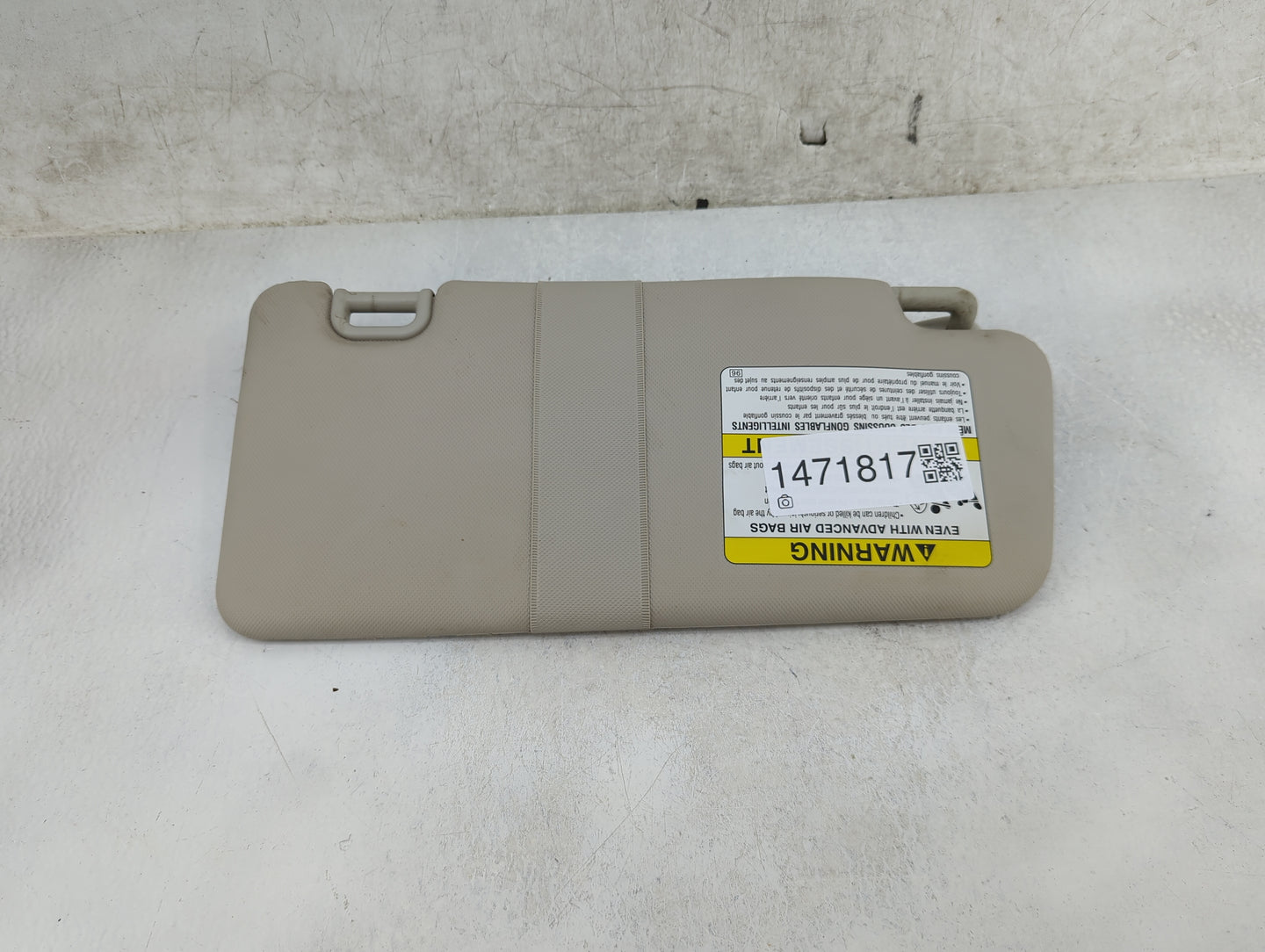 2012-2014 Subaru Impreza Sun Visor Shade Replacement Driver Left Mirror Fits Fits 2012 2013 2014 OEM Used Auto Parts - Oemus