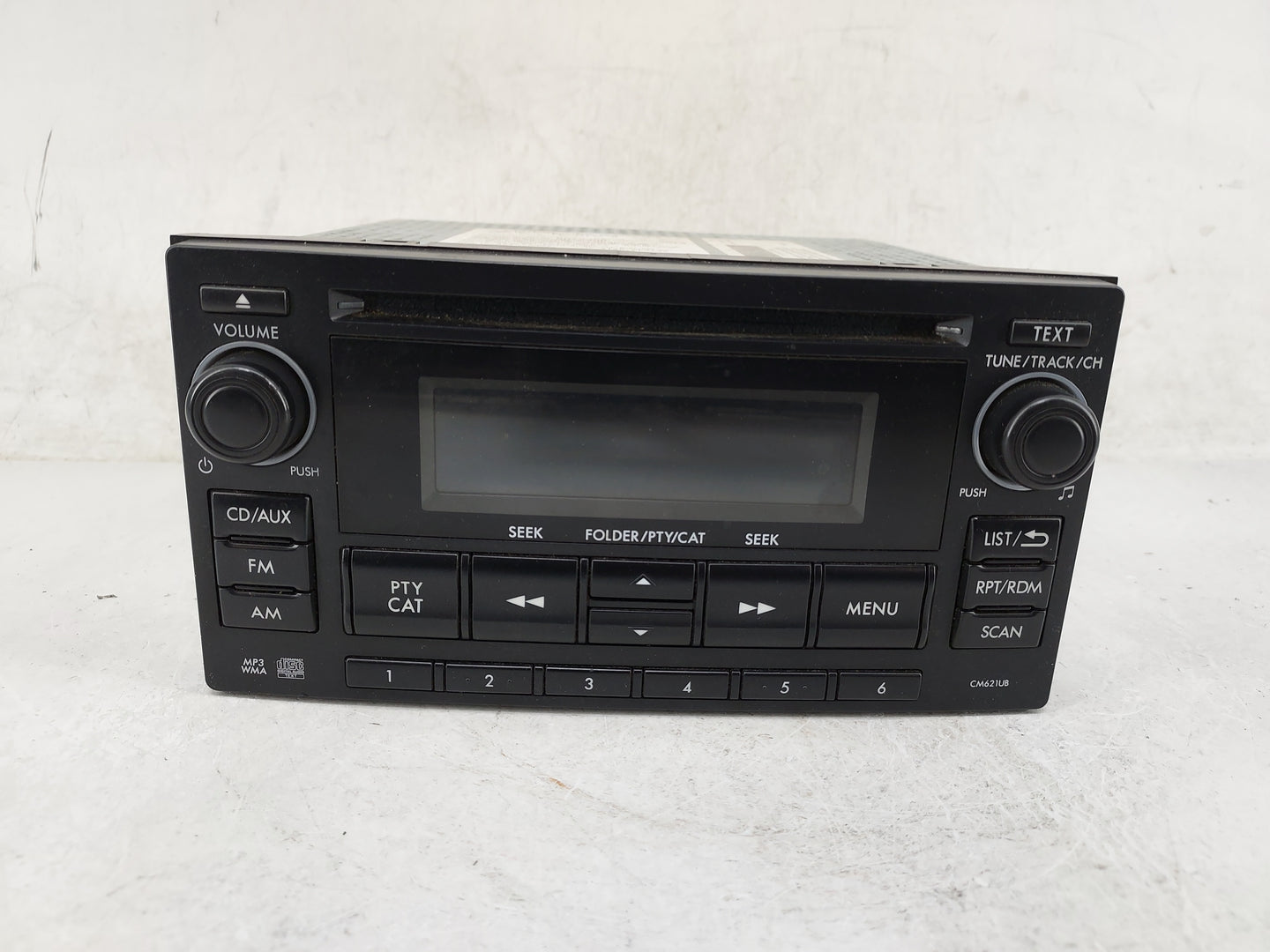 2012-2014 Subaru Impreza Radio AM FM Cd Player Receiver Replacement P/N:86201FJ620 PF-3386A-A, CM621UB Fits Fits 2012 2013 2