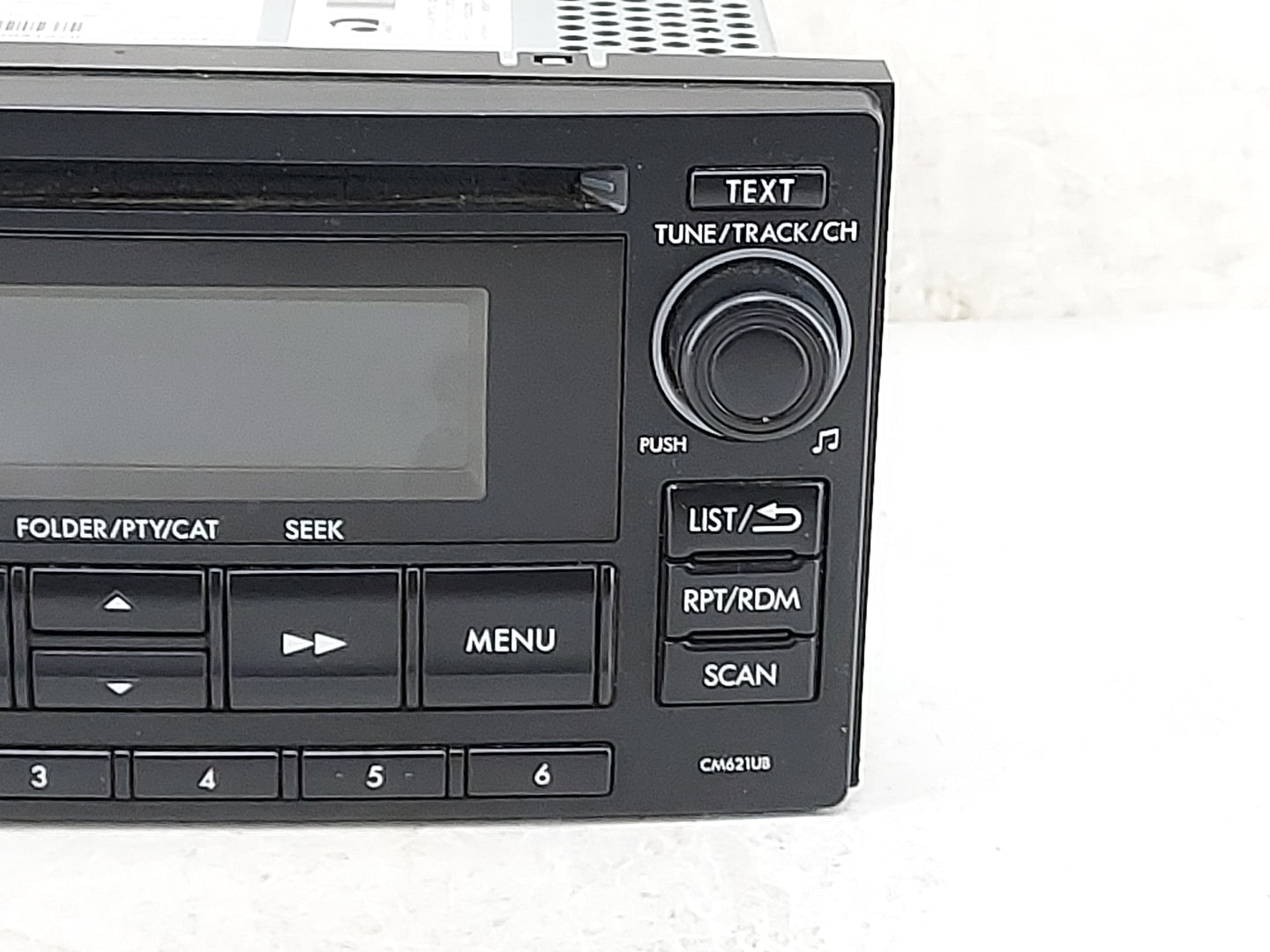 2012-2014 Subaru Impreza Radio AM FM Cd Player Receiver Replacement P/N:86201FJ620 PF-3386A-A, CM621UB Fits Fits 2012 2013 2