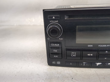 2012-2014 Subaru Impreza Radio AM FM Cd Player Receiver Replacement P/N:86201FJ620 PF-3386A-A Fits Fits 2012 2013 2014 OEM Used Auto Parts