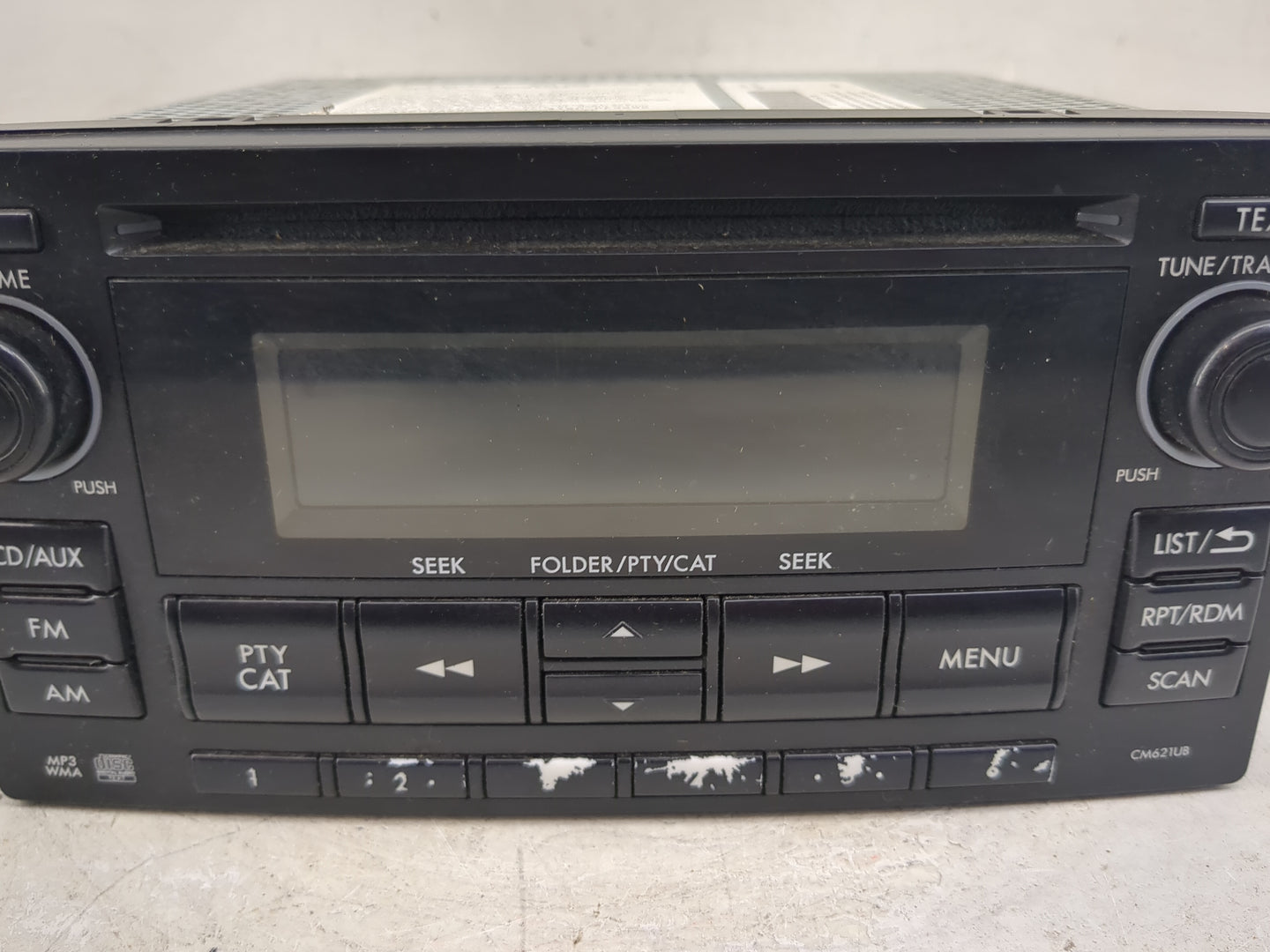 2012-2014 Subaru Impreza Radio AM FM Cd Player Receiver Replacement P/N:86201FJ620 PF-3386A-A Fits Fits 2012 2013 2014 OEM U
