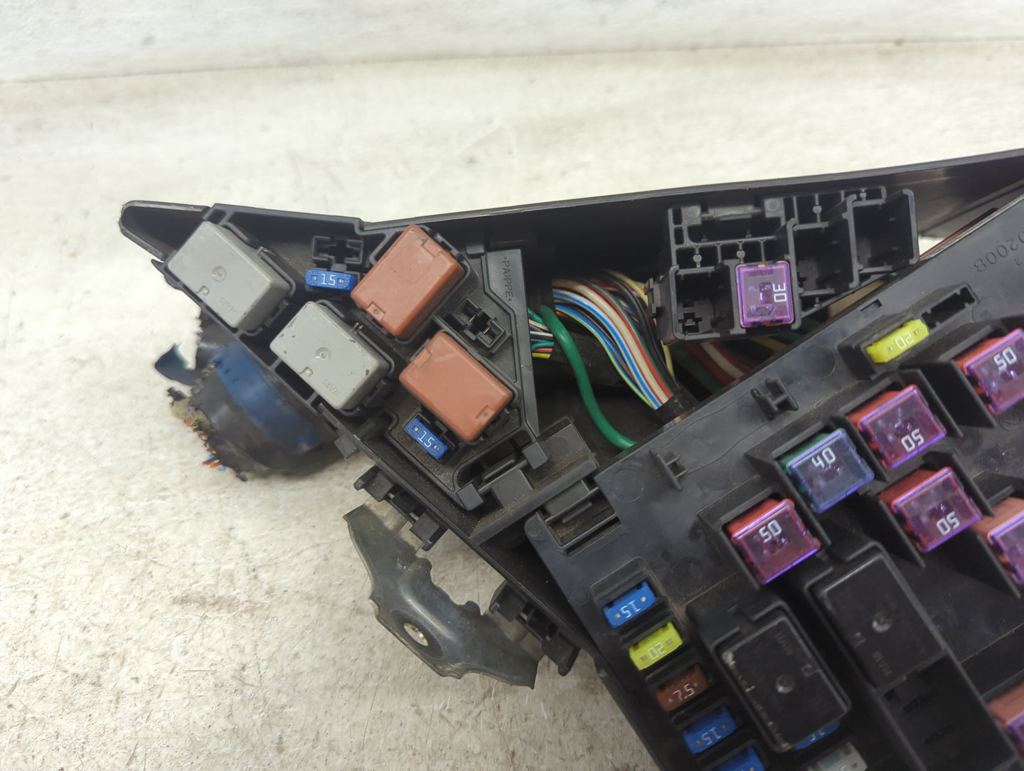 2012-2014 Subaru Impreza Fusebox Fuse Box Panel Relay Module P/N:MB1002008 Fits Fits 2012 2013 2014 OEM Used Auto Parts - Oe