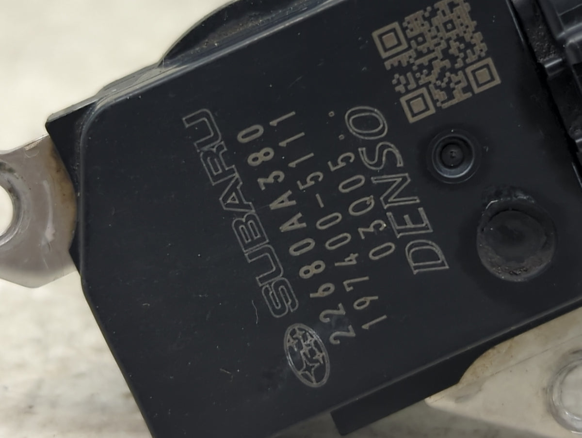2008-2016 Subaru Impreza Mass Air Flow Meter Maf Sensor 1486400 - Oemusedautoparts1.com