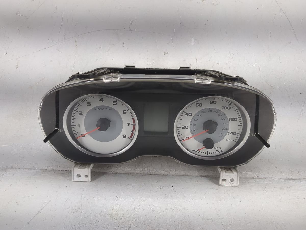 2013 Subaru Impreza Instrument Cluster Speedometer Gauges P/N:85002FJ880 0395302 Miles: Fits OEM Used Auto Parts - Oemusedau