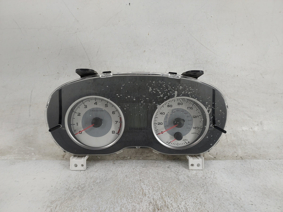 2013 Subaru Impreza Instrument Cluster Speedometer Gauges P/N:85002FJ880 0395302 Miles: Fits OEM Used Auto Parts - Oemusedau