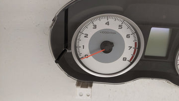 2013 Subaru Impreza Instrument Cluster Speedometer Gauges P/N:85002FJ880 Fits OEM Used Auto Parts