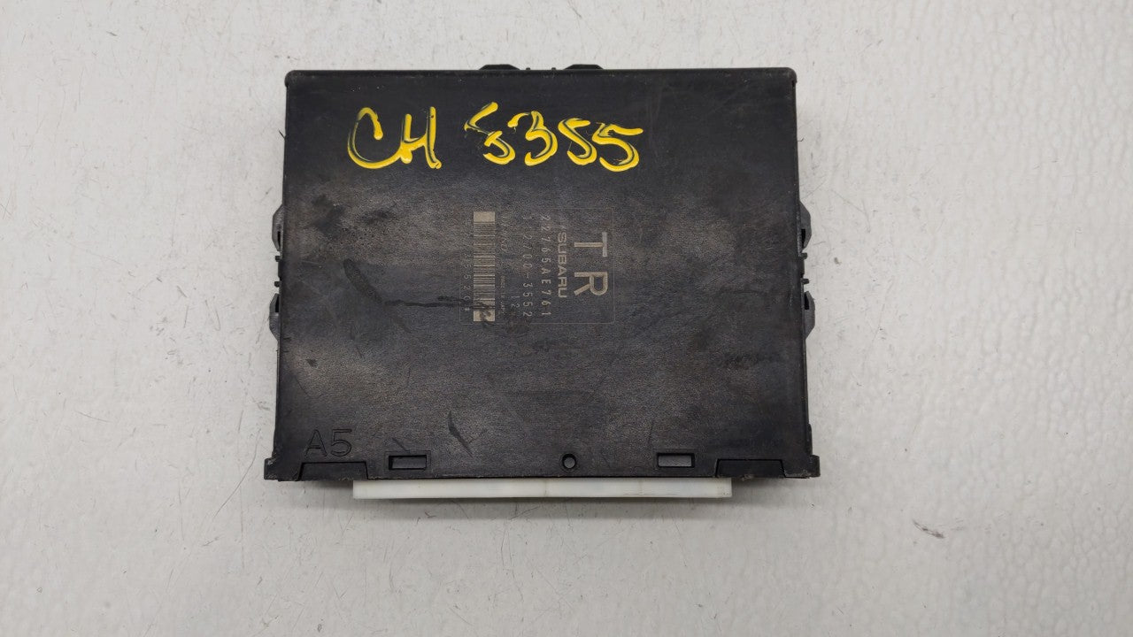 2013 Subaru Impreza PCM Engine Control Computer ECU ECM PCU OEM P/N:22765AE761 Fits OEM Used Auto Parts - Oemusedautoparts1.